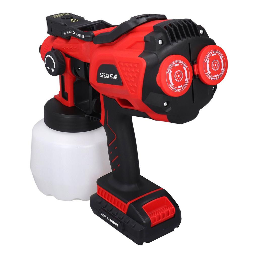 Электрический краскораспылитель со светодиодным высоковольтным краскопультом Портативные малярные инструменты 100?240 В, вилка европейского стандарта