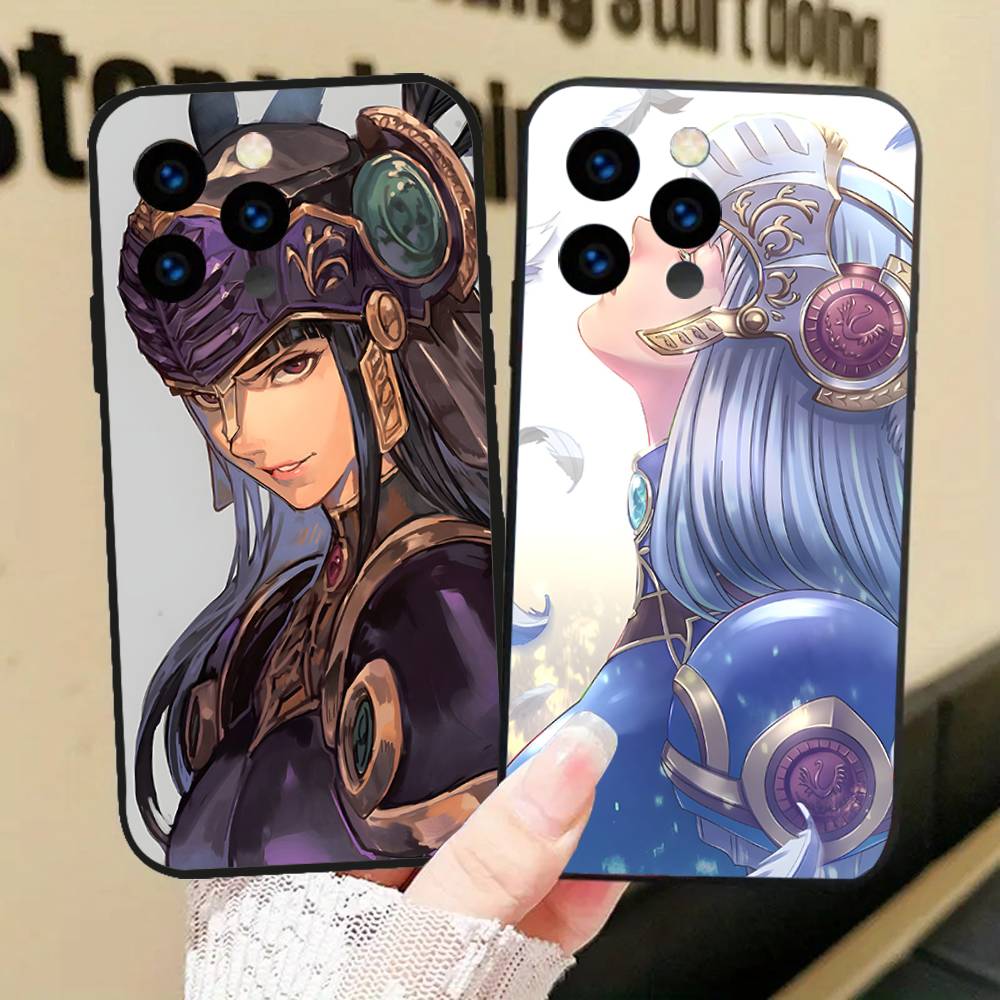 Lenneth Game V-Valkyrie Anatomy Phone Case For IPhone 17 Air 16 15 14 13 Pro Max 11 12 Black Silicone Cover