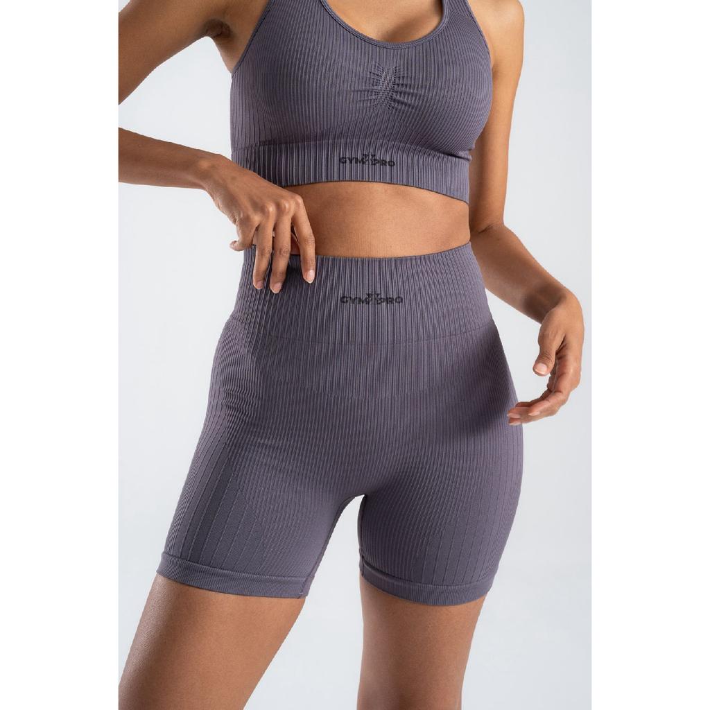 Супергибкий комплект бюстгальтер-шорты с пуш-ап деталью