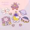 Embroidery Label Planet Astronaut Embroidery Sticker Adhesive Patch Sticker Supply Accessories Cloth Sticker