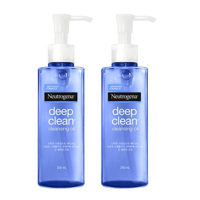Neutrogena Deep Clean Cleansing Oil 200ml x 2 Packs