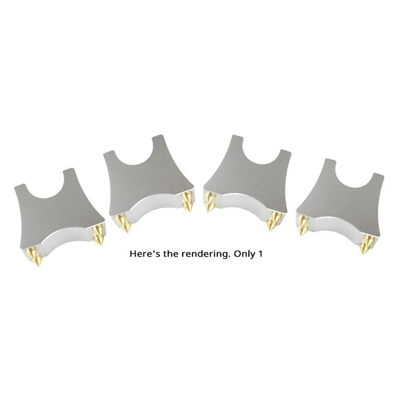 ABNR Hi-Fi Audio Cable Support Stand Spike Supporting Frame Pure Trailing Pad Multi-Function For Speaker Wires & Signal Cables