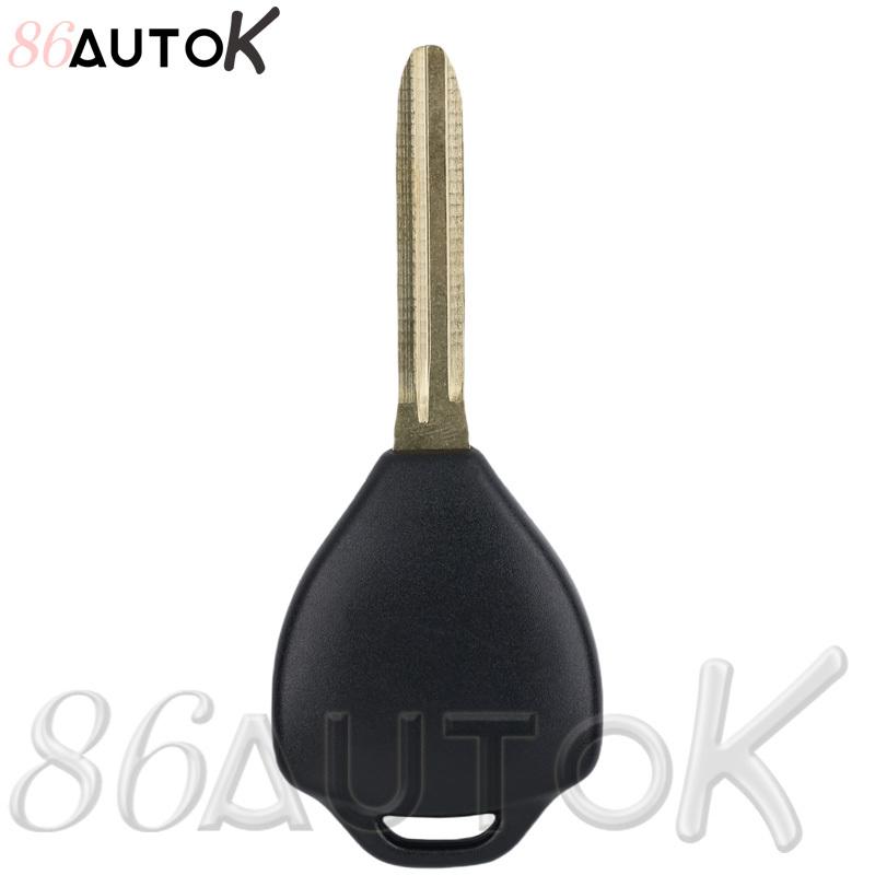 86AUTOK - Remote Key Shell For Toyota Camry RAV4 Yaris Corolla Avalon Matrix Venza Replacement Car Key Fob Case 2/3/4 Buttons