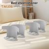 8Pcs Bed Sheet Holder with Lock Strip Heavy Duty Keep Sheets Tight Corner Fitted Sheet Strap Clip Keeper Fastener Fit All Mattress Size