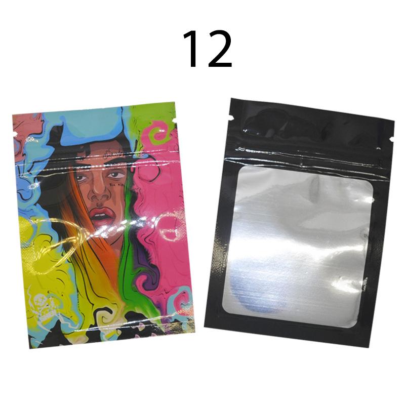 10 шт. самозапечатывающиеся пакеты, закрывающиеся маленькие конфеты, брелки, капсулы, упаковочные пакеты на молнии