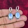 Milky Opal 925 Solid Sterling Silver Earrings, Handmade Gemstone Earrings Jewelry, Gifts For Wife Brand New Earrings