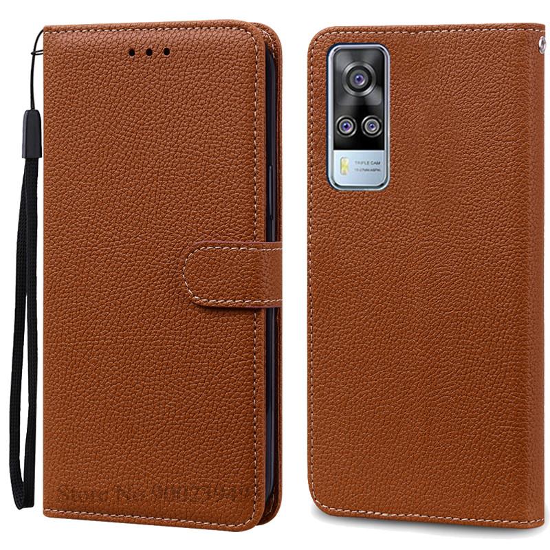 Для Vivo Y31 2021 Чехол V2036 Чехол-книжка с кошельком Для Vivo Y51 Y51A V2030 Y 51 31 Чехол VivoY31 Для Vivo Y33 Y53S 4G Мягкая обложка Funda