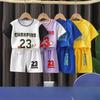 Kids' Basketball Suit Summer Quick-drying Suit for Girls Boys' Training Suit