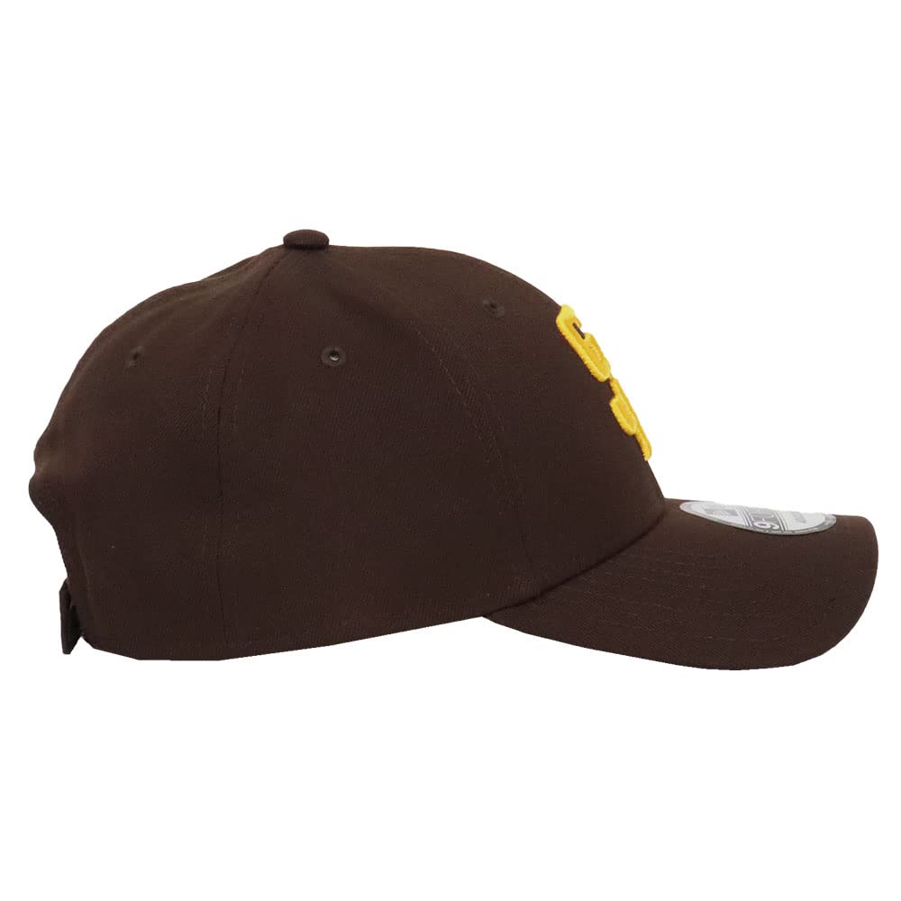 Кепка NewEra 9FORTY Кепка MLB Major League Baseball Cap Unisex Logo Brand Padres Brown x Yellow Brown [New Era] Мужская Женская [Товар]
