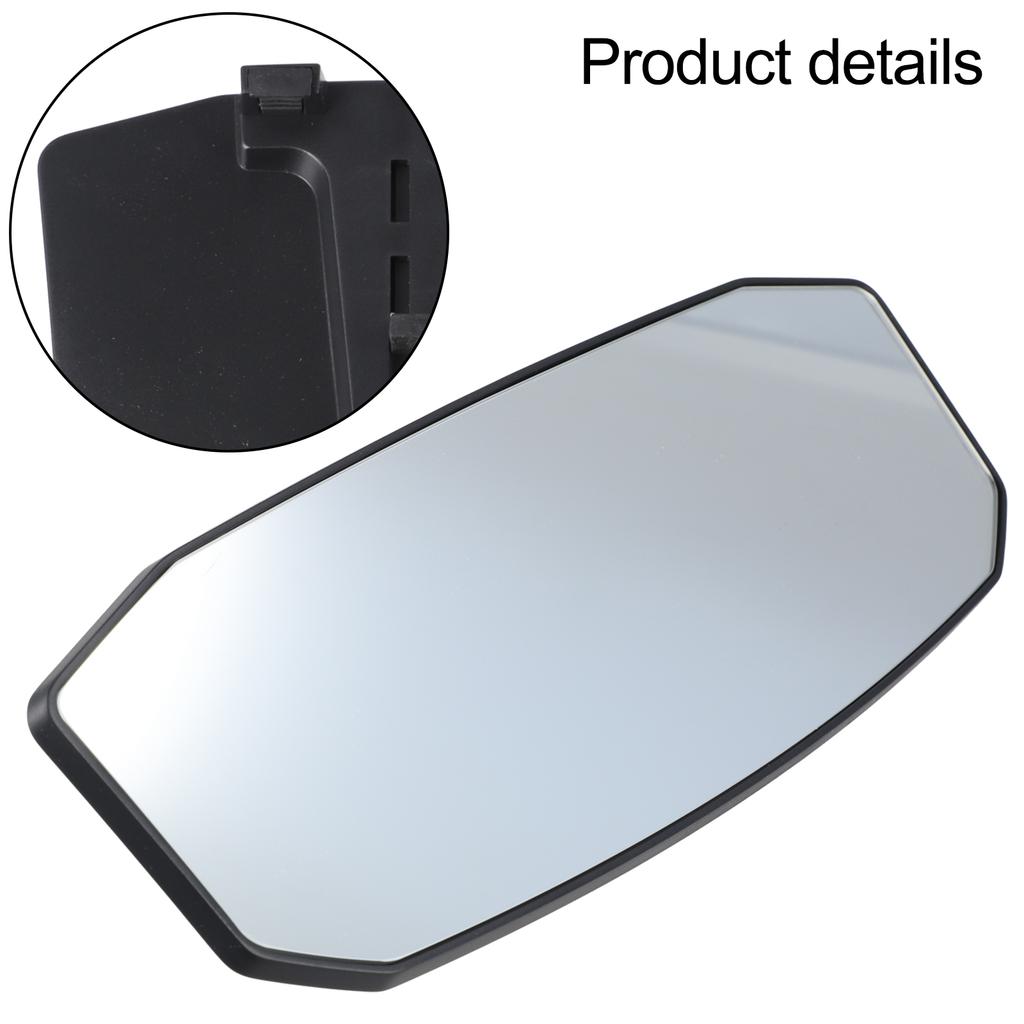 Easy Installation Anti Glare Wide Angle Convex Rearview Mirror High Definition Glass High Safety Improved Visibility Anti Glare