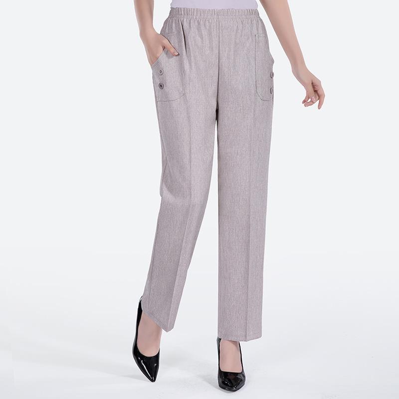 Хлопковые и льняные повседневные удобные брюки, модные белые, бежевые женские брюки