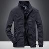 Jacket Outdoor Casual Men's Fattened Plus Men's Stand-Up Jacket