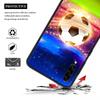 Силиконовый чехол с футбольным мячом для Samsung Galaxy A57 A56 A55 A36 A35 A37 A26 A17 A07 A50 A50s A70 A80 A7 A9 2018 Обложка Огненный футбольный мяч