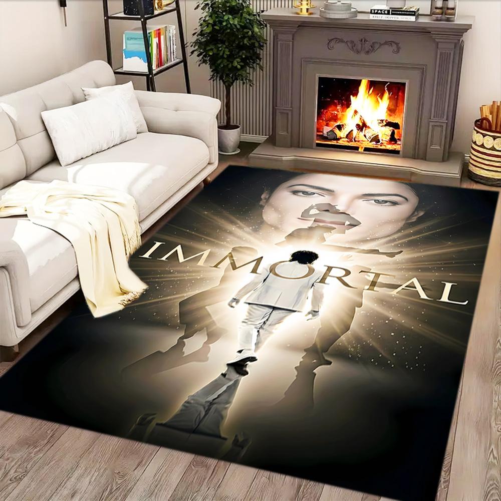 Michael Jackson Immortal Live rug for living rooms, bedrooms, home décor, and as gifts.