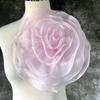 Multi-layer Organza Large Flower Patch Chest Flower Clothes Appliques Clothing Patch Sewing
