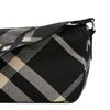 Burberry Сумка через плечо из хлопка с полиэстером, маленькая мужская, черная 80893011