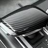 Для Changan New CS55 Plus 2024 Аксессуары для стайлинга интерьера ABS Накладка на ручку переключения передач из углеродного волокна Отделка головки рычага переключения передач автомобиля