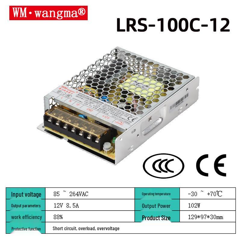 35W-450W Single Output Switching Power Supply: 5V/12V/15V/24V/36V/48V for 3D Printers