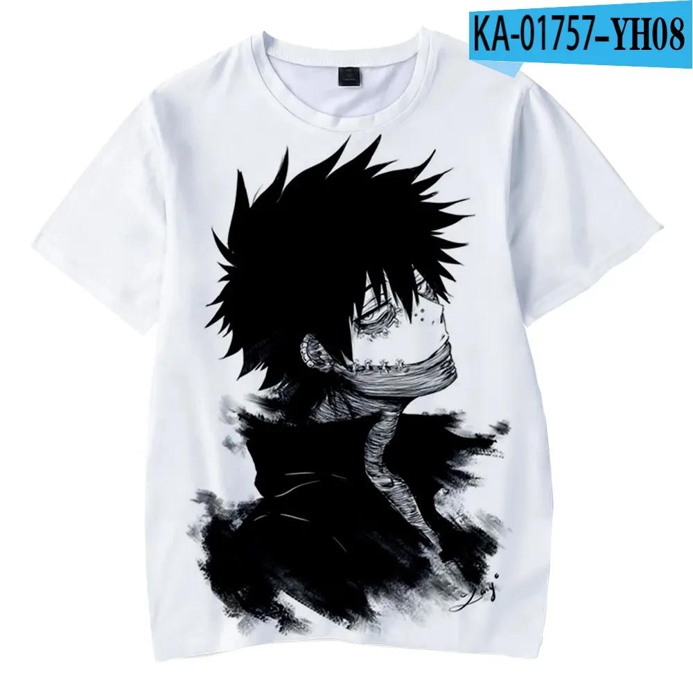 My Hero Academia Dabi 3D Print Man/ Women Casual Fashion O Neck T-Shirts Short Sleeve Pullover Summer Oversized Unisex Clothing