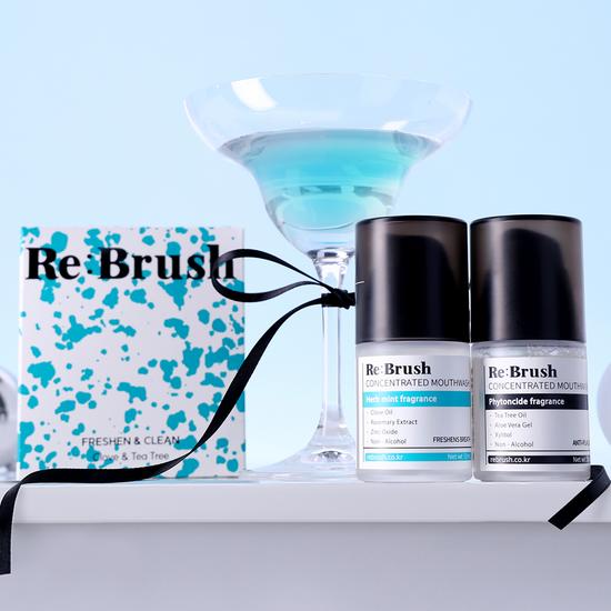 Rebrush Concentrated Gargle Daily Care 50mlx2 (Clove + Tea Tree)