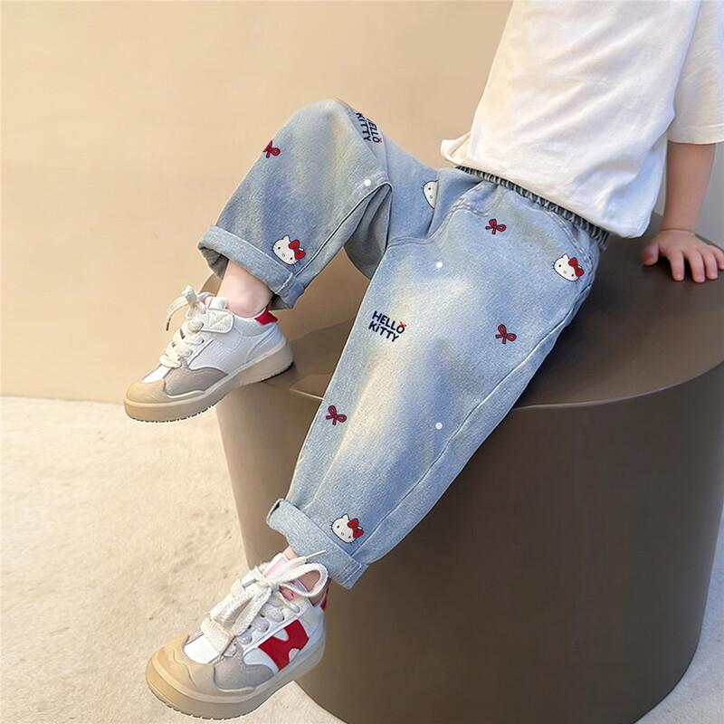 Hello Kitty Женские ретро-джинсы скинни