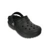 Crocs Классические Теплые Удобные Классические Пушистые Клоги Детские Сандалии Черные 203506-060