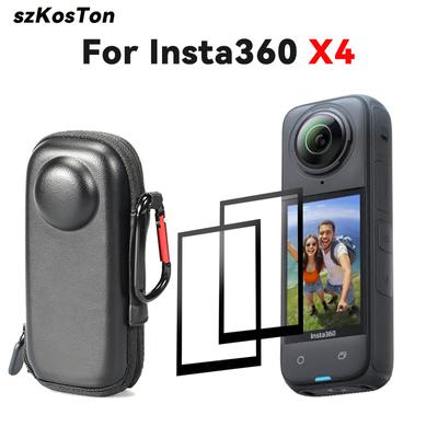 Для Insta360 X4 защитная пленка для экрана + чехол для хранения защитная сумка для защитной сумки для экшн-камеры Insta 360 X4 аксессуары