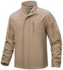 Windproof Military Climbing 2XL [TACVASEN] Men's Coat, Wear, Ventilation, Jacket, Warm, Wear, Military, Stylish, Outdoor, Khaki,
