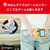 Grigioy GAMEBOY-style Game Box, Portable, Compatible with 400 Retro Games, Includes Controller (Yellow), Plays 400 Games