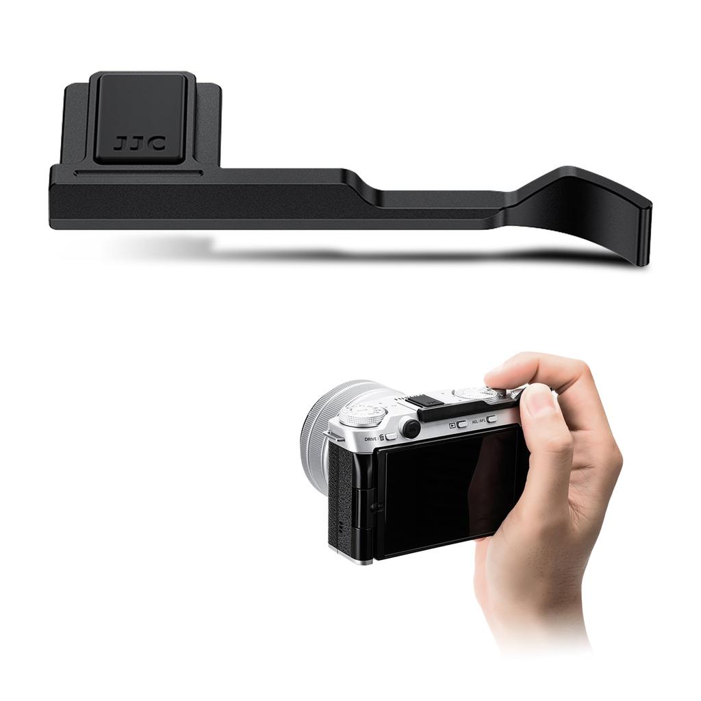 JJC Thumb Grip Thumb Rest for Fujifilm Camera Easy Enhances Camera Black X-M5 - Installation, Grip,