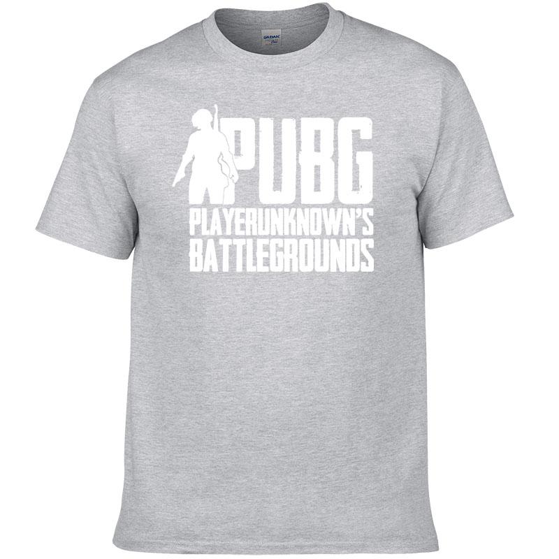 New Summer 2024 Game Pubg T Shirt Men Cotton Short Sleeve Print T-Shirt Fashion Casual Tops Cool Tees Hombre F23