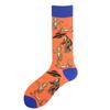Animal Funny Socks Men Divertidos Happy Aliens Dinosaur Pug Panda Flamingo Cactus Sokken Unisex Novelty Skateboard Crazy Meias 