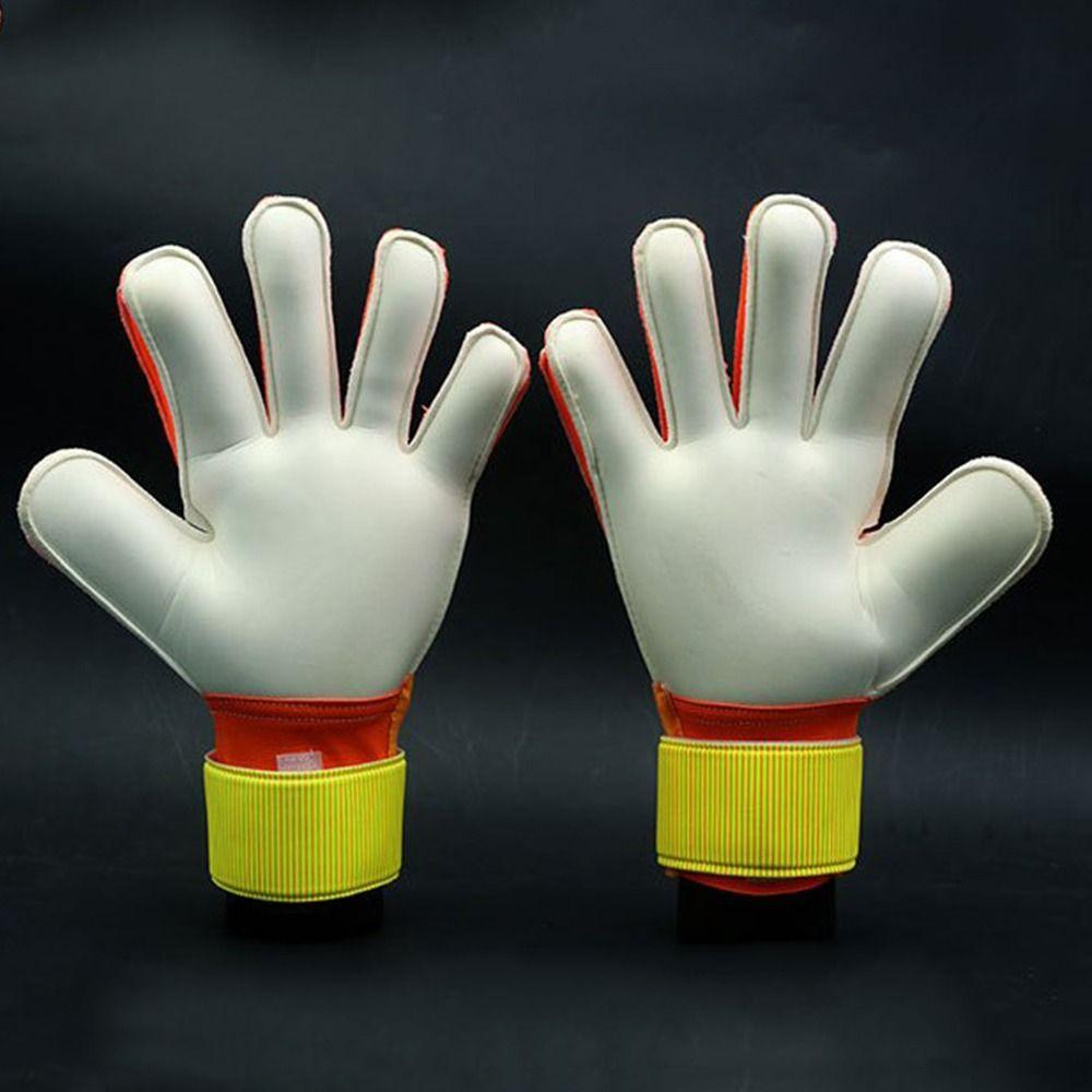 Wear Resistant Soccer Goalkeeper Gloves Anti-Slip Latex Soccer Gloves Adult Kids