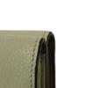 Used 12695 Trifold Wallet C660TR2X03 7942 Pastel Marble Green Ash Gray Brown Anagram Unisex from Japan AUTHENTIC