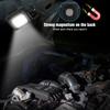 800mAh Mini LED Flashlight Keychain Self Defense USB Rechargeable Camping Light COB 1000Lm Magnet Tent Fishing Emergency Lamp