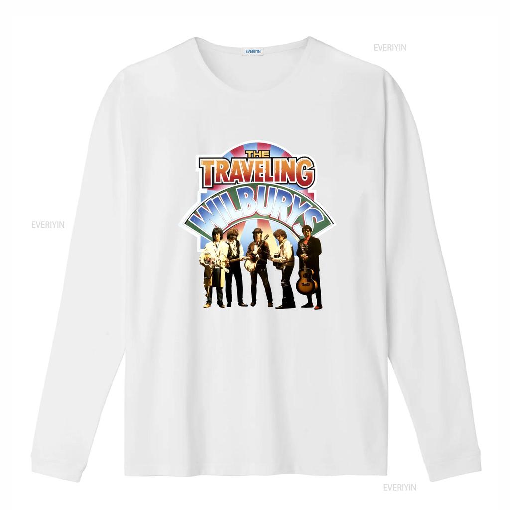 The Traveling Wilburys Band Photo Print T shirt Rock Music Fans Vintage Style vintage Washed Unisex Stretched Slightly