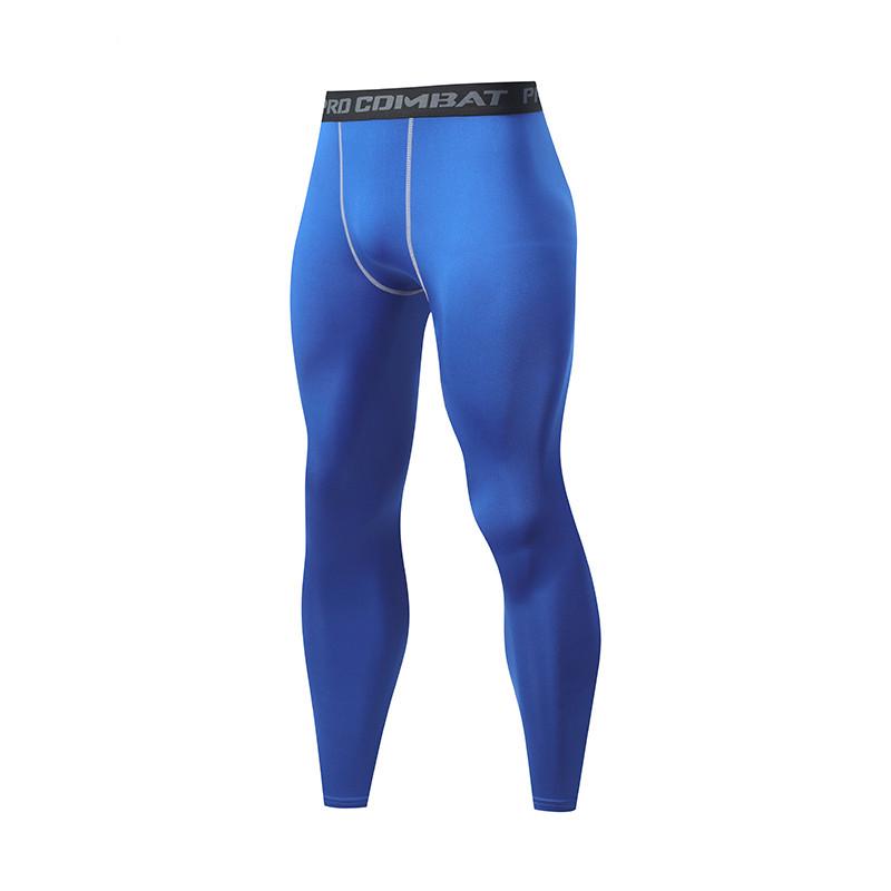 Мужские быстросохнущие компрессионные леггинсы — дышащие, высокоэластичные для баскетбола, бега и фитнеса.