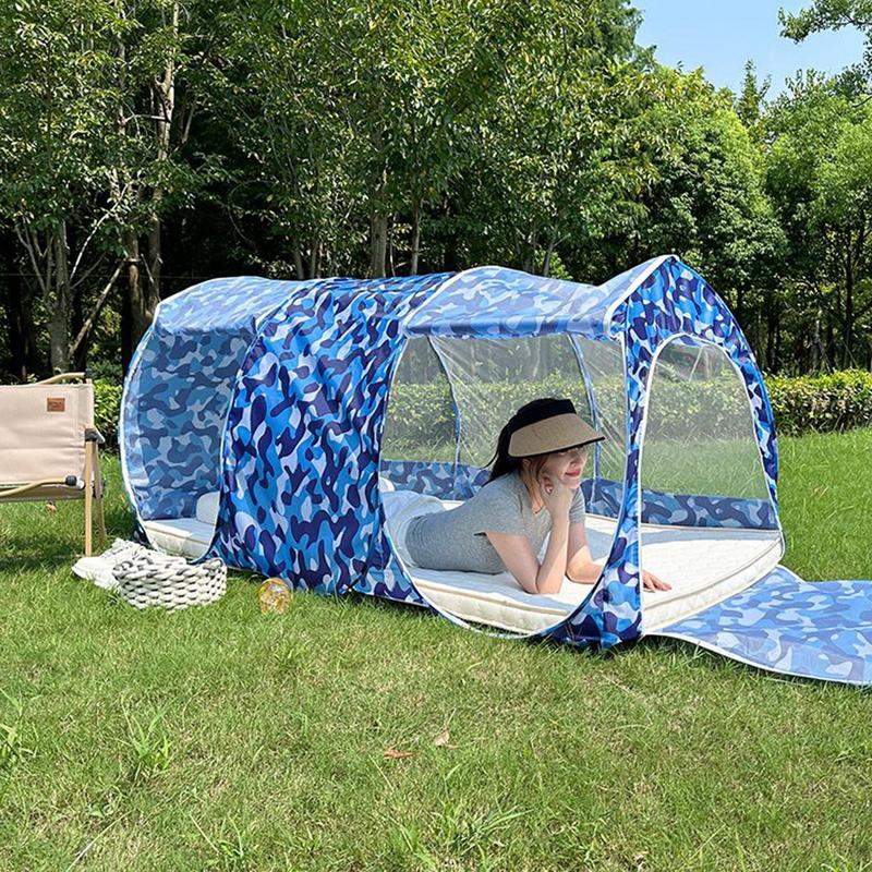 Portable Folding Netting Bed Instant Opening Screen Tent Multi-functional Shelters Outdoor Camping Sleeping Mosquito Net