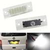 2Pc LED Number License Plate Light Canbus For VW Golf MK5 Jetta Touran Passat B5.5 B6 Caddy Transporter Skoda Superb MK1 3U B5