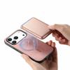 For iPhone 17 Pro Case Detachable Magnetic Card Bag Leather Phone Back Cover