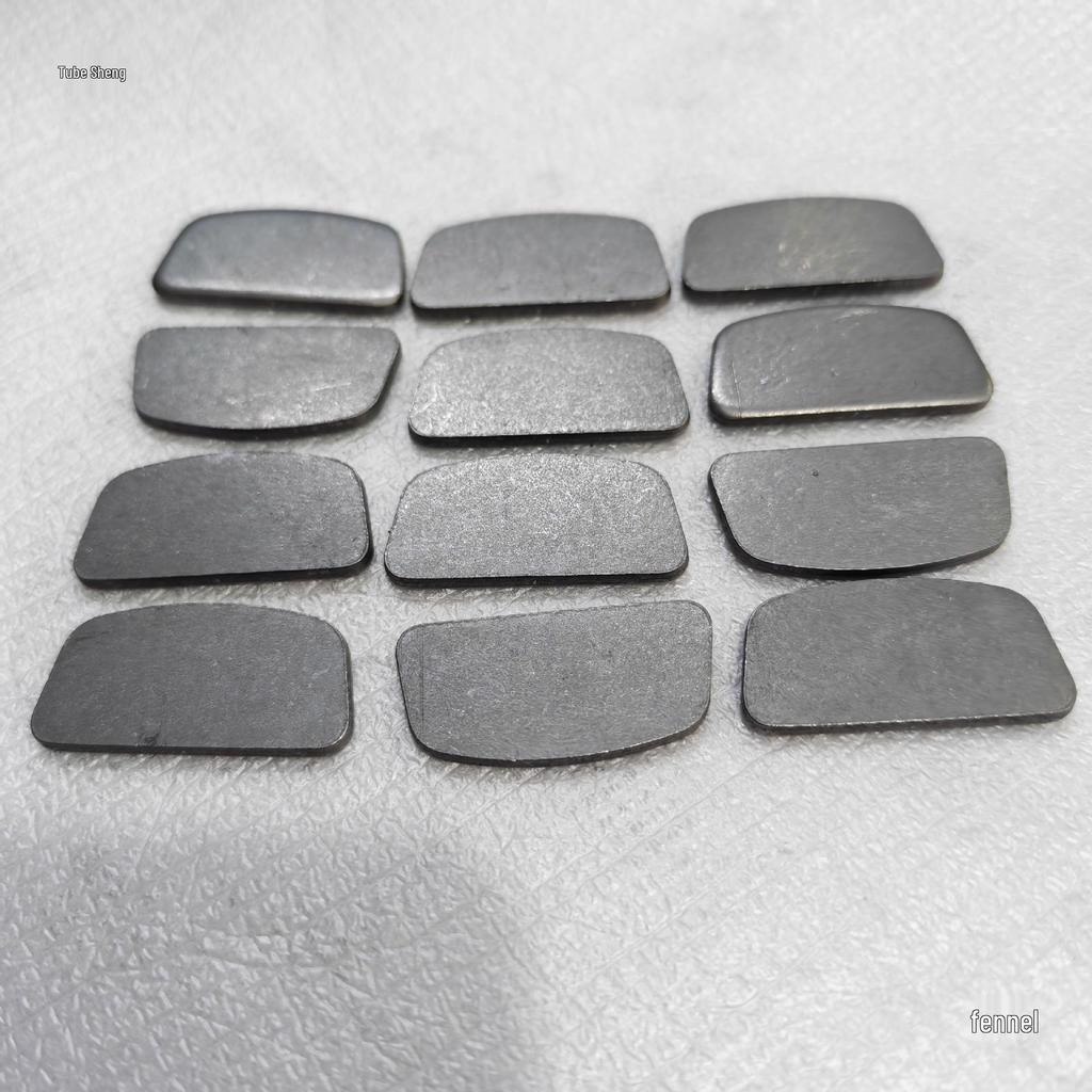 Stainless Steel Oval Tube Handle Seal Piece - Welded Flat Tooth Cover