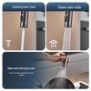 Gun Grey Telescopic Rotary Kitchen Faucet