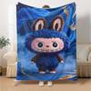 Labubu Blanket Soft Warm Cozy Suitable For Bedding Sofa Seaside For All Occasions Stylish Decor Suitable For Gifting Relatives And Friends