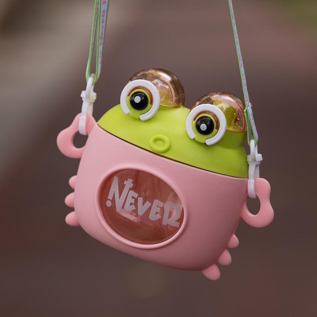 Mr. Krabs Cartoon Anti-Fall Straw Cup: High-Value Children's Plastic Water Cup