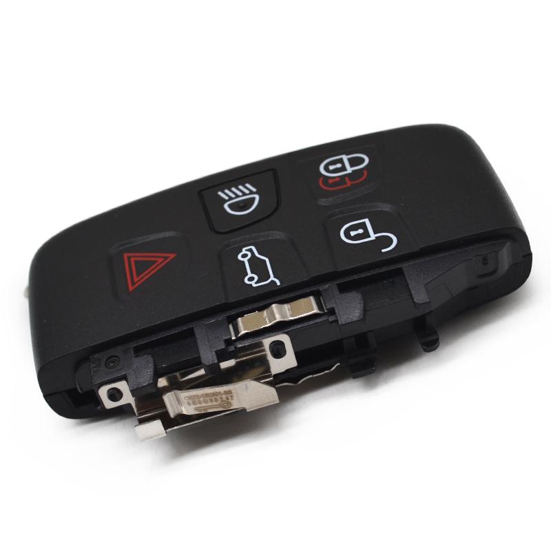 Корпус автомобильного ключа 5 кнопок для Jaguar XJ XF XE F Land Rover Range Rover Sport Evoque Vogue KOBJTF10A пустой корпус для дистанционного ключа