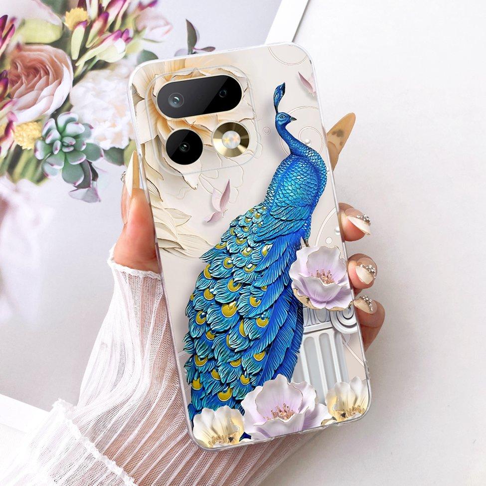 Transparent For Realme 16 Pro 5G Case Luxury Cute Cat Fashion Butterfly Cool Painted Casing For Realme RMX5121 RMX5120