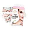 24 шт. инструмент для удаления волос восковые полоски восковая салфетка наклейка для лица, ног, губ, бровей, ног, рук, тела, удаления волос, две стороны, мини-размер