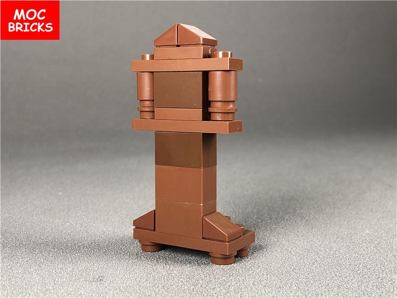 2 набора/лот Кирпичики MOC Сделай сам Семейные Дедушкины Часы Фигурка Образовательные Строительные Блоки Подарки Куклы Игрушки для детей