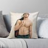 Обои Крис Эванс Квадратная наволочка Полиэстер Лен Бархат Креативная Застежка-молния Декоративная Наволочка Подушка для дивана 18"