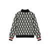 Fila Флисовый вязаный кардиган на молнии Женские куртки Черный F11W141408FBK